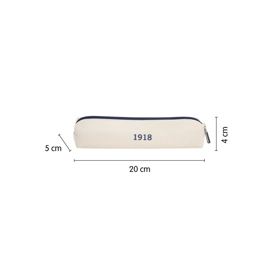 Estuche portatodo mini redondo colección 430 since 1918, beige