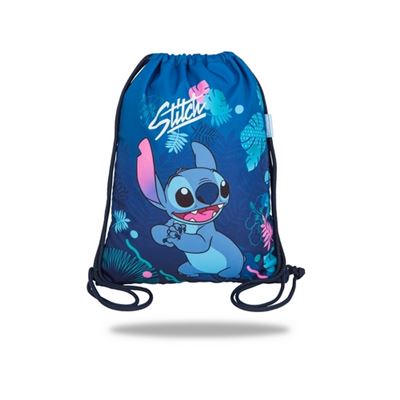 Mochila saco beta Stitch - Blue