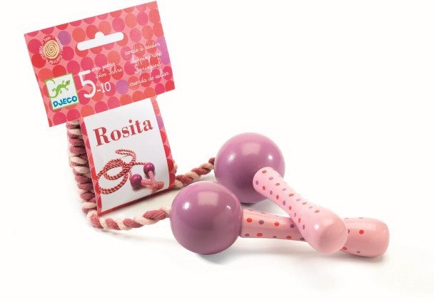 Juego habilidad Rosita cuerda de saltar