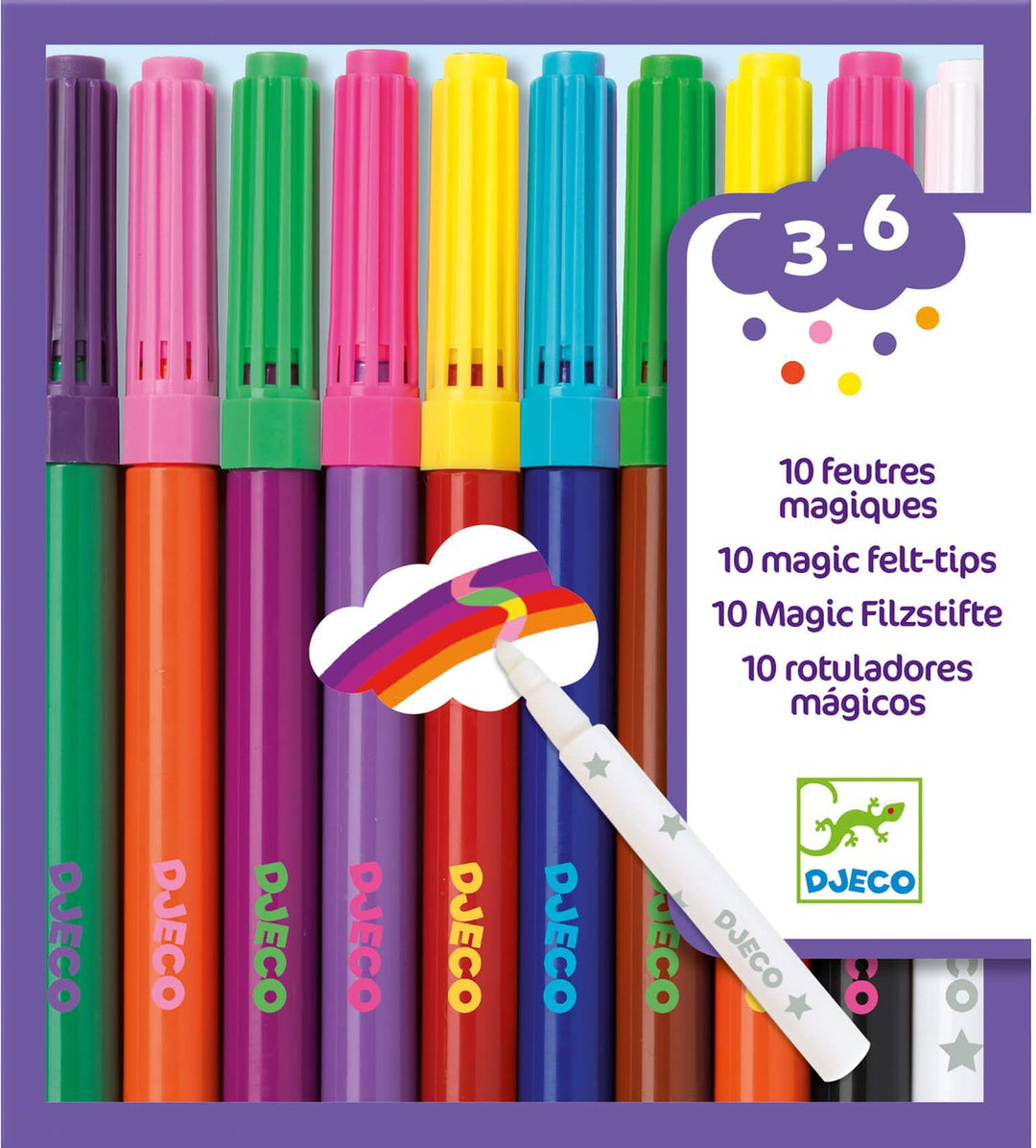 Colores para peques 10 Rotuladores mágicos