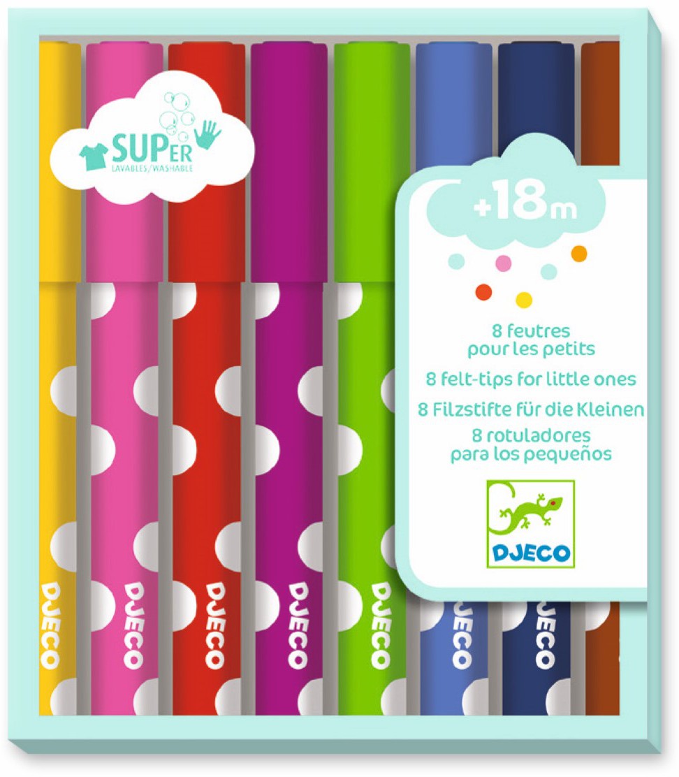 Colores para peques 8 rotuladores