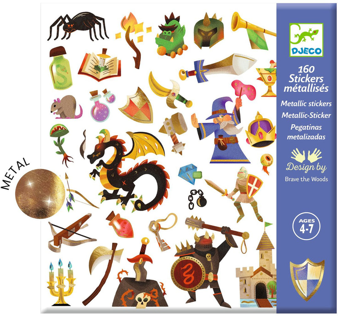 Pegatinas Fantasía medieval