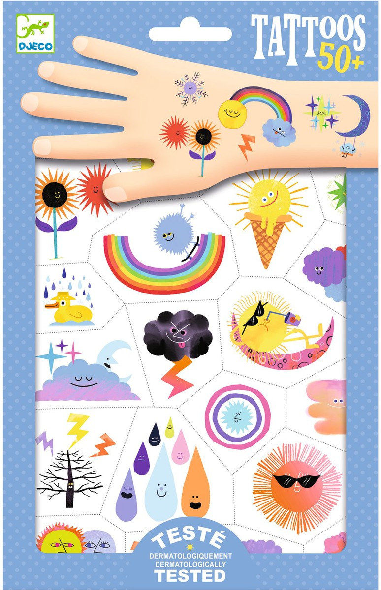 Tatuajes Emojis tiempo
