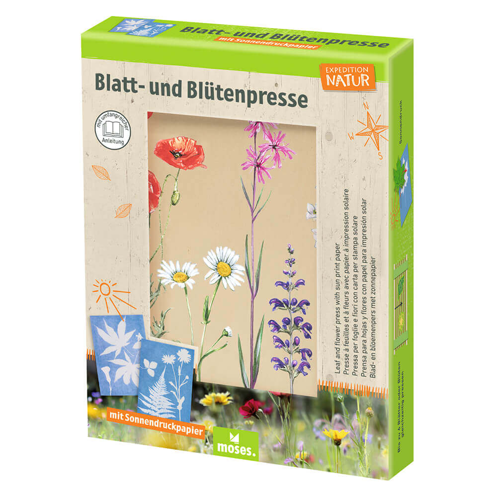 EXP.NATURE - Prensa de hojas y flores impresión