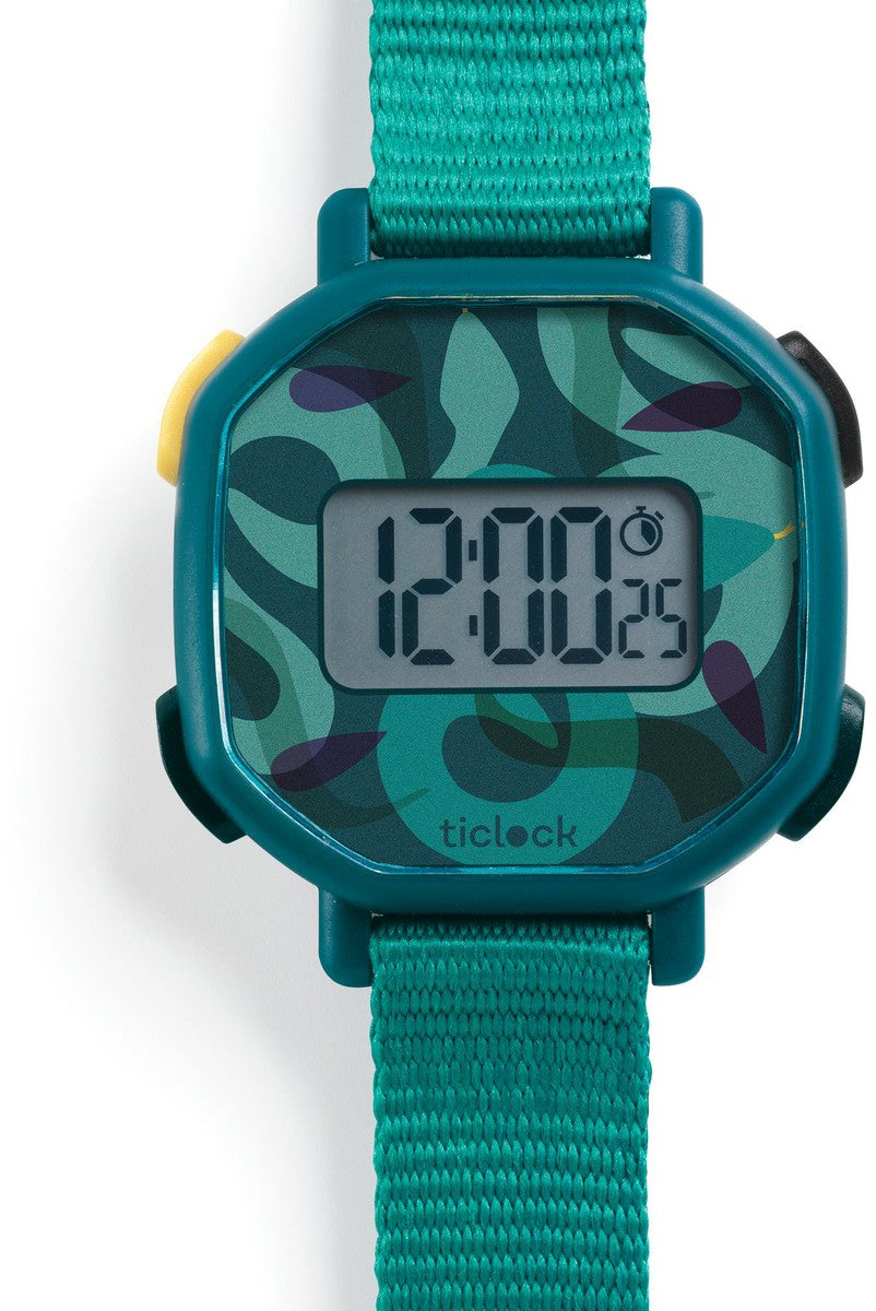 Reloj digital Green snakes