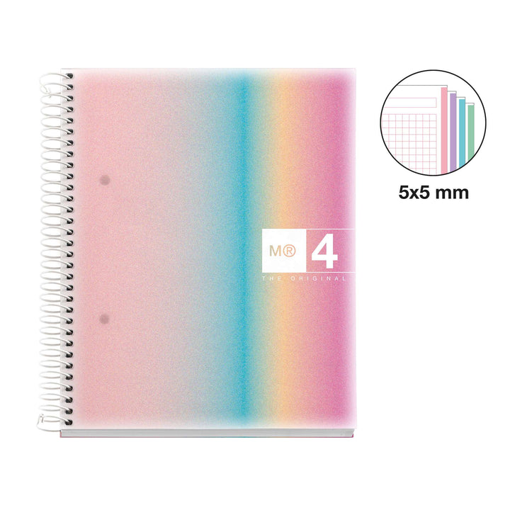 Cuaderno NB4 A5 120 CLA 70G PP Aurora West Bay