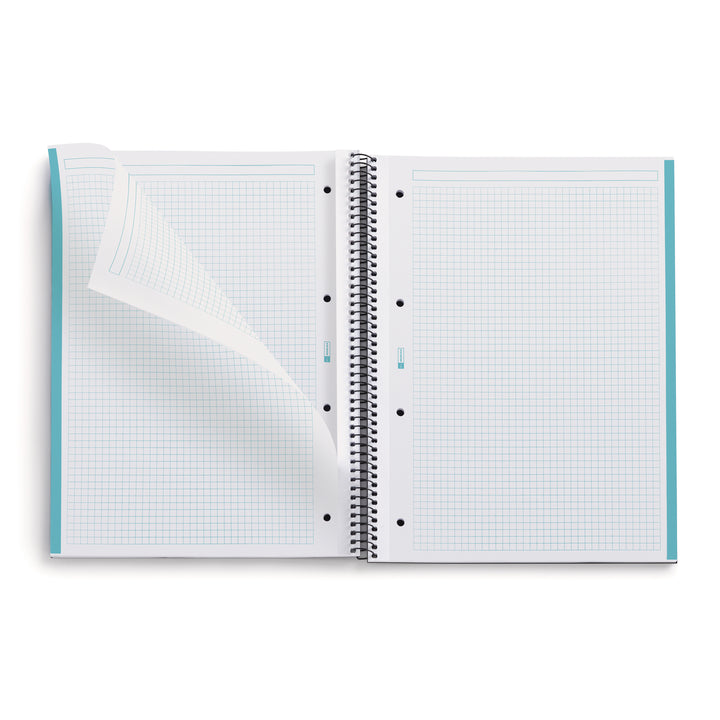 Cuaderno Reciclada A4 Cuadrícula 80 Hojas Emotions Miquelrius Azul