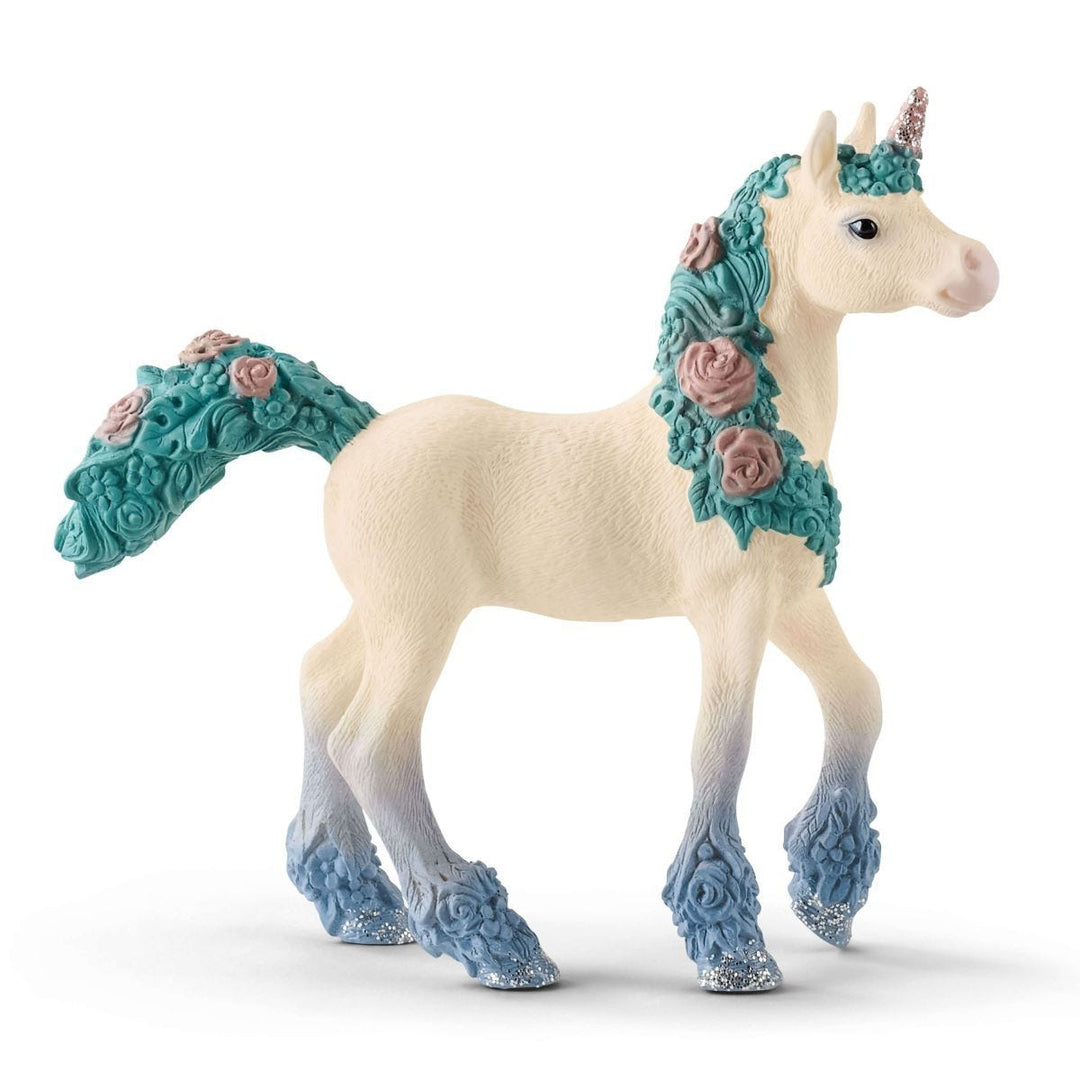 Unicornio florido, potro