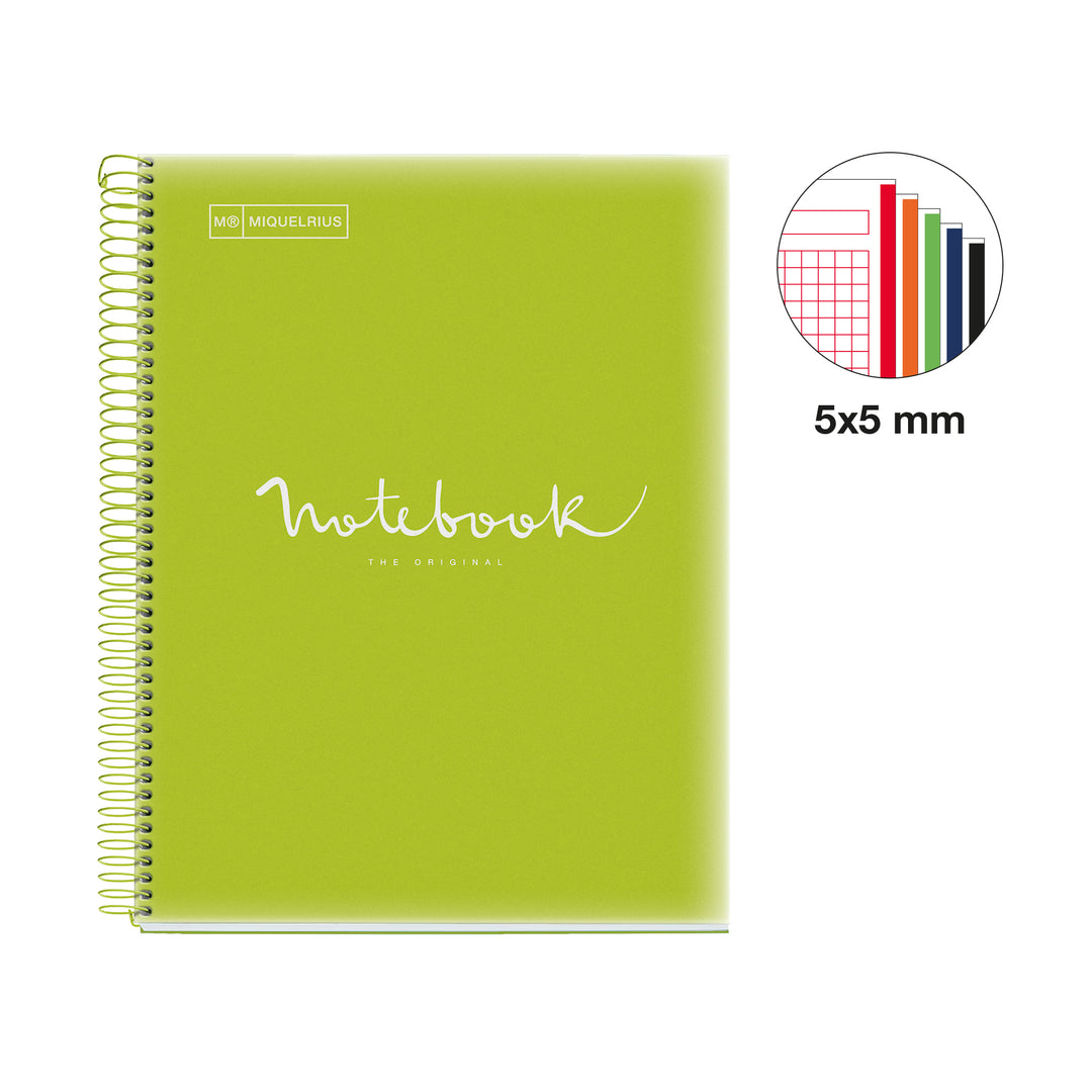 Cuaderno NB5 A4 120 CLA 90G PP Emotions Lima MR