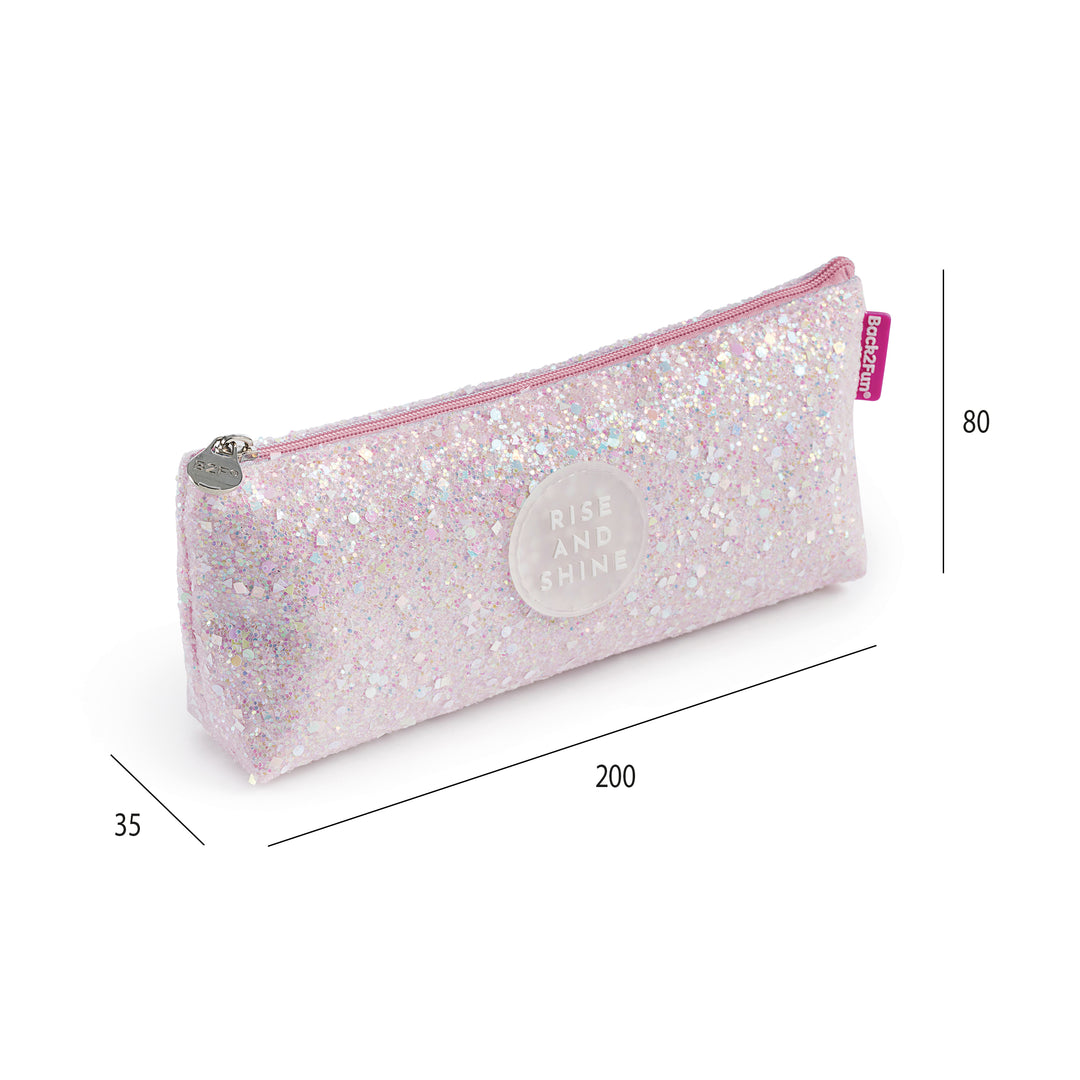 Portatodo Brillante Rosa Back2Fun