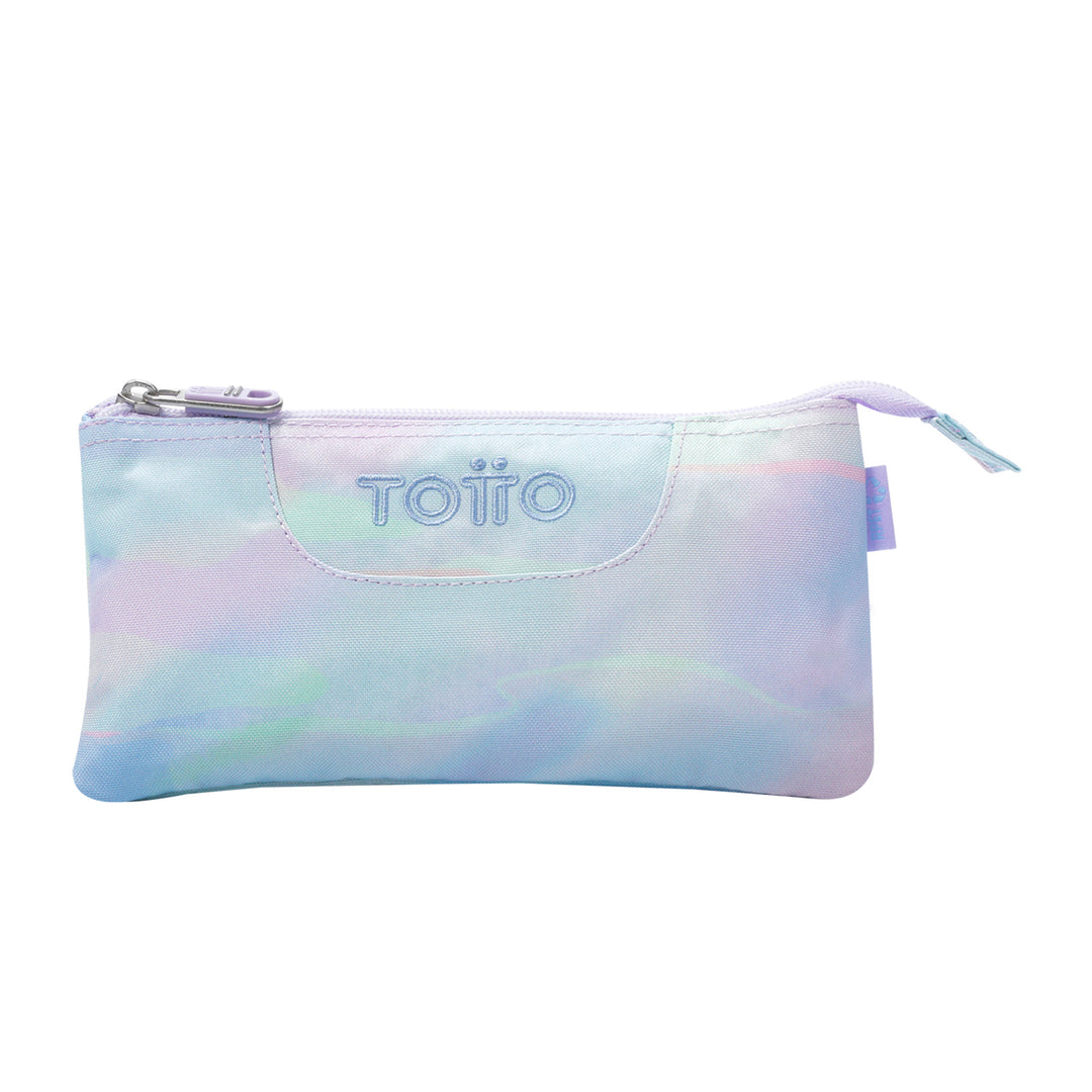Estuche escolar eco-friendly tres compartimentos - Tablero