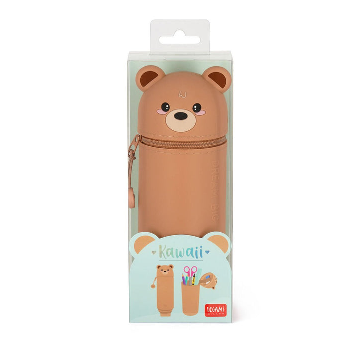 Estuche de Silicona 2 en 1 - Kawaii -Teddy Bear «Dream Big»