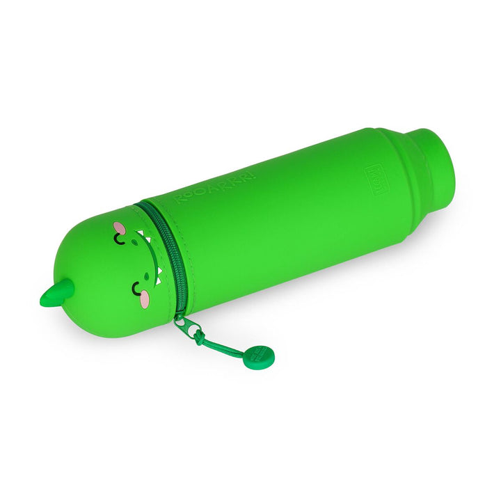 Estuche de Silicona 2 en 1 - Kawaii - Estuche 2 en 1 de Silicona Dino «Roooarr»