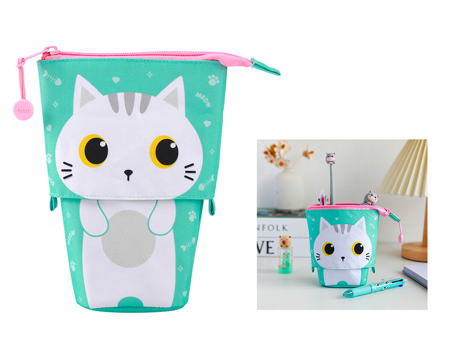 Estuche pop-up White Cat