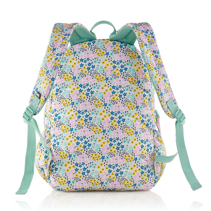 Mochila Triple Lisboa Reciclada Happy Flower