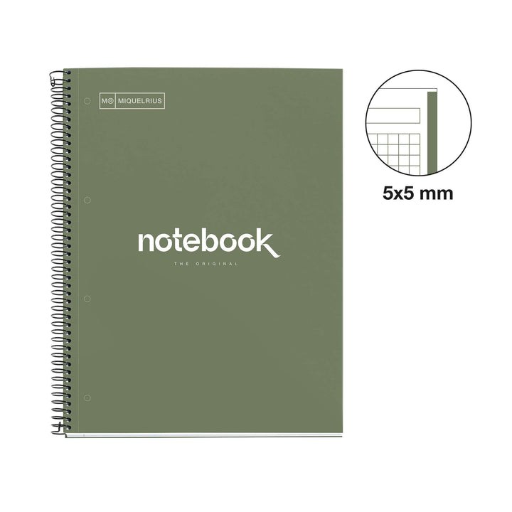 Cuaderno NB1 A4 80 CLA 90G Emotions Verde
