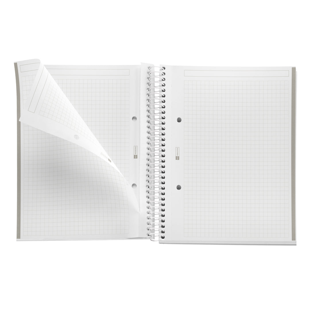 Cuaderno NB1 A5 80 CLA 90G Emotions Gris