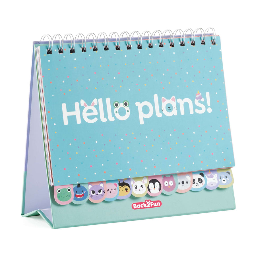 Planificador Semanal Atemporal Escritorio Back2Fun