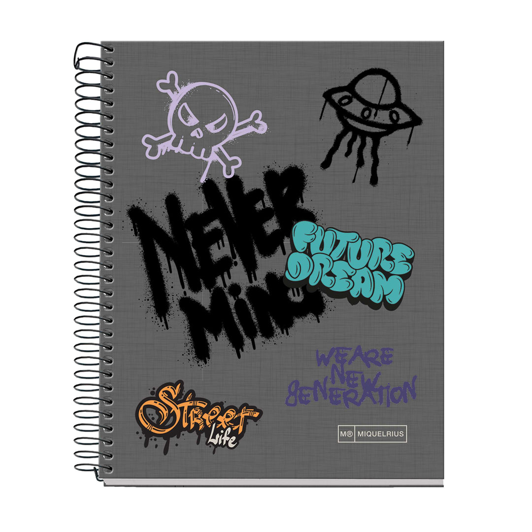 Cuaderno NB4 A5 120 CLA 70G Graffitti