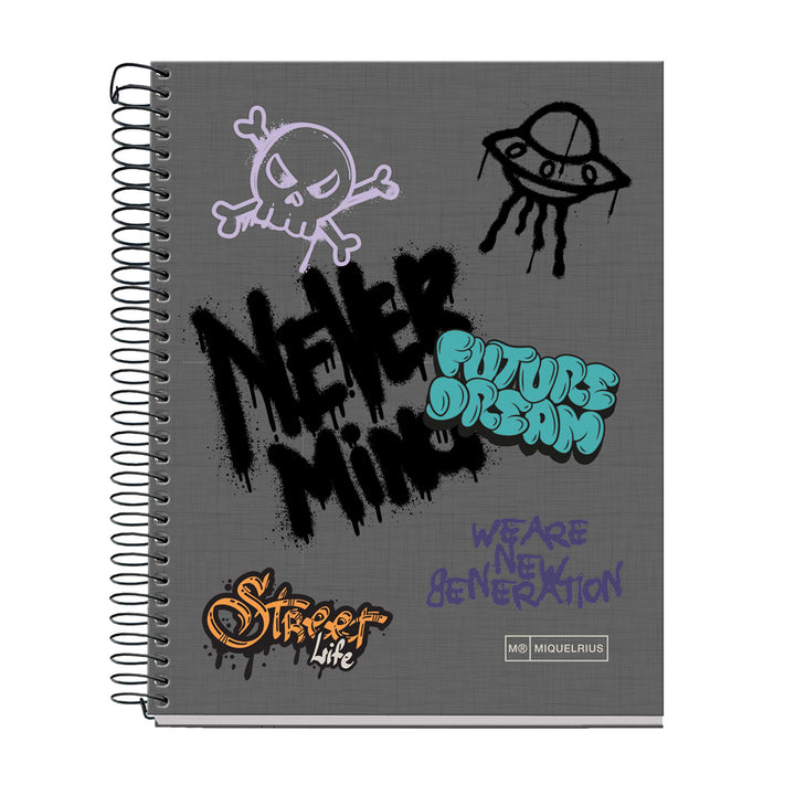 Cuaderno NB4 A5 120 CLA 70G Graffitti