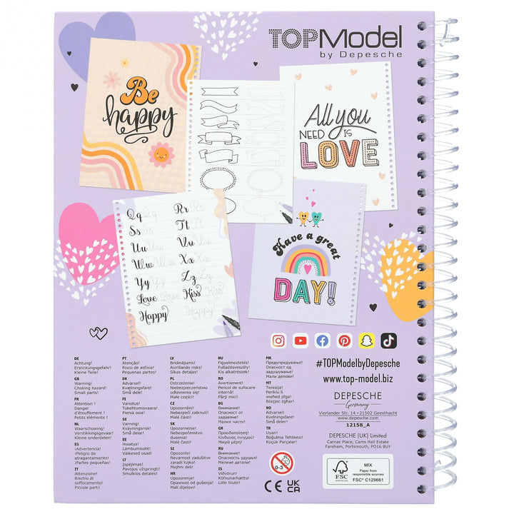TOPModel set de hand lettering