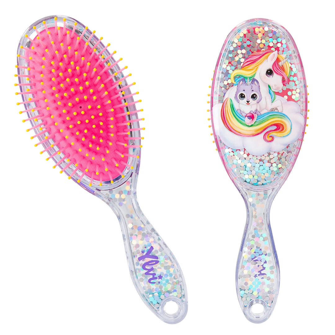 Ylvi cepillo de pelo con confeti
