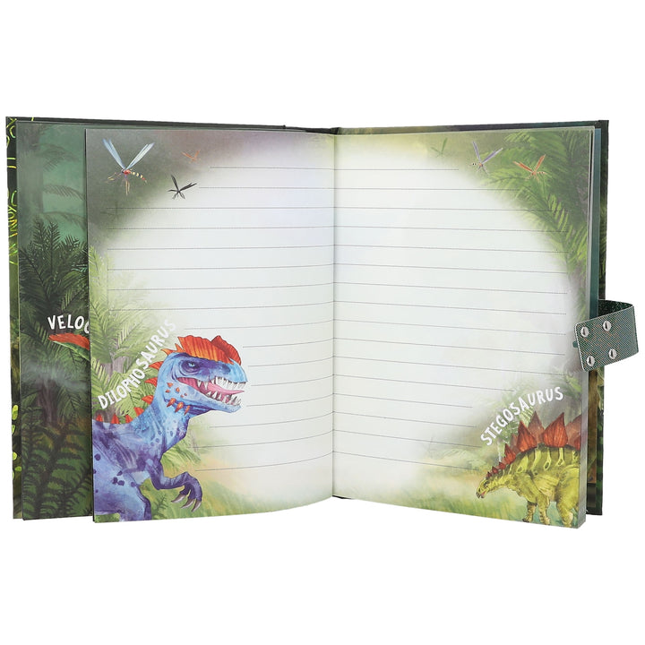 Dino World diario con código y sonido