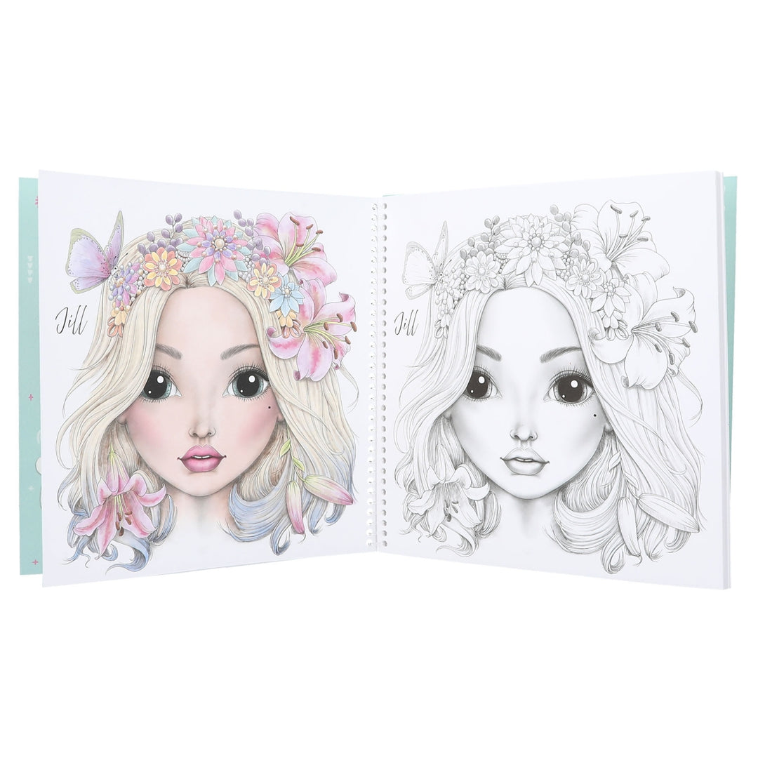 TOPModel libro especial para colorear