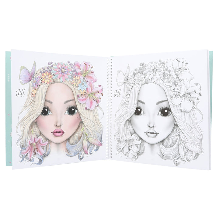 TOPModel libro especial para colorear