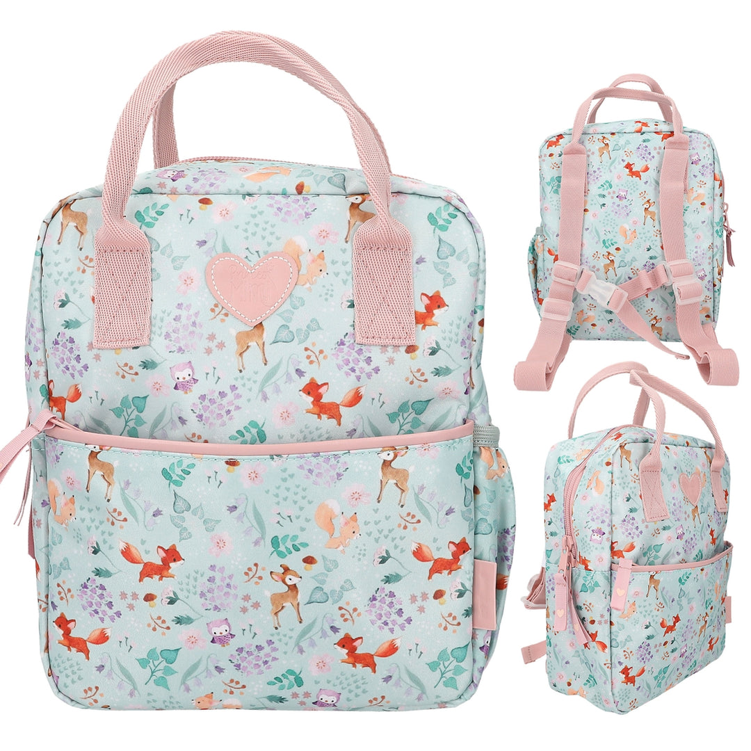 Princess Mimi mochila Allover Wild forest