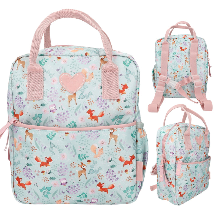 Princess Mimi mochila Allover Wild forest