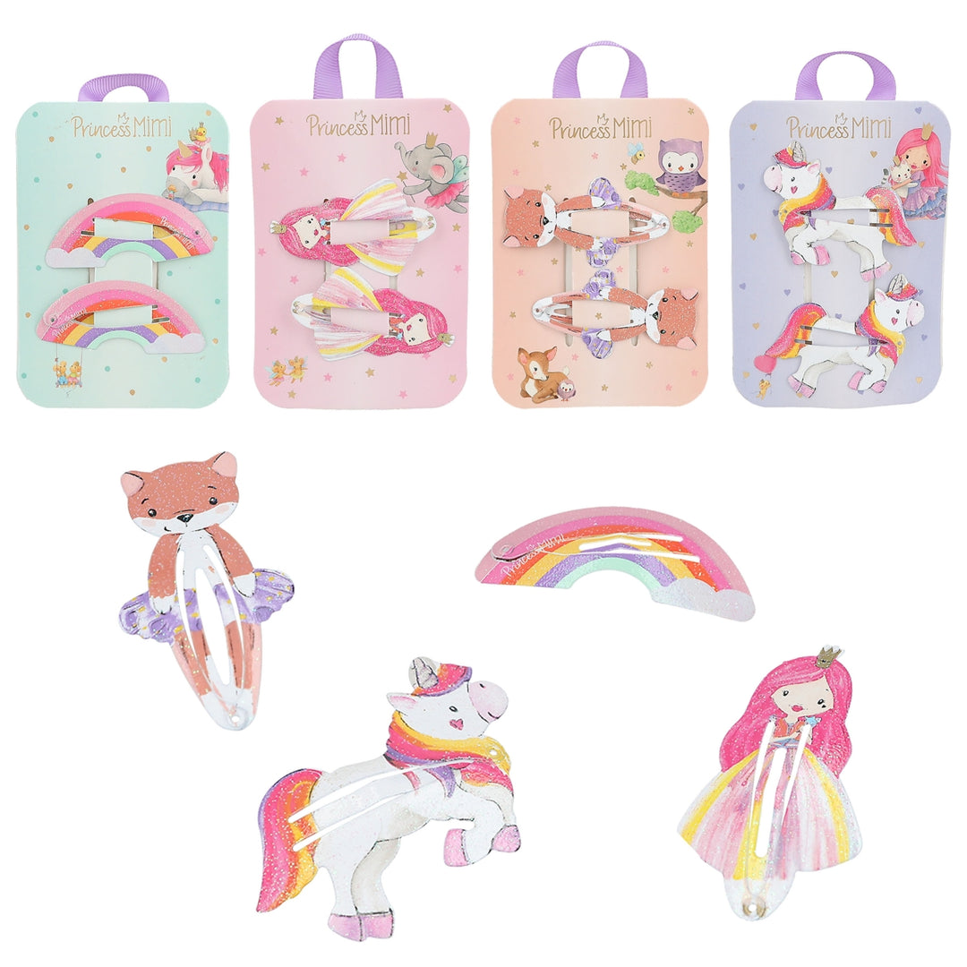 Princess Mimi clips para el pelo