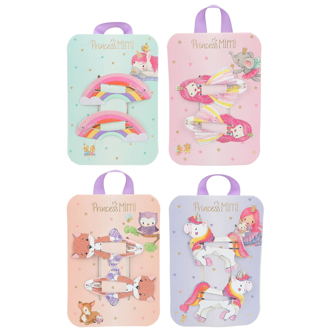 Princess Mimi clips para el pelo
