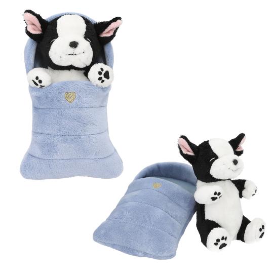 TOPModel peluches perros y gatos en saco de dormir
