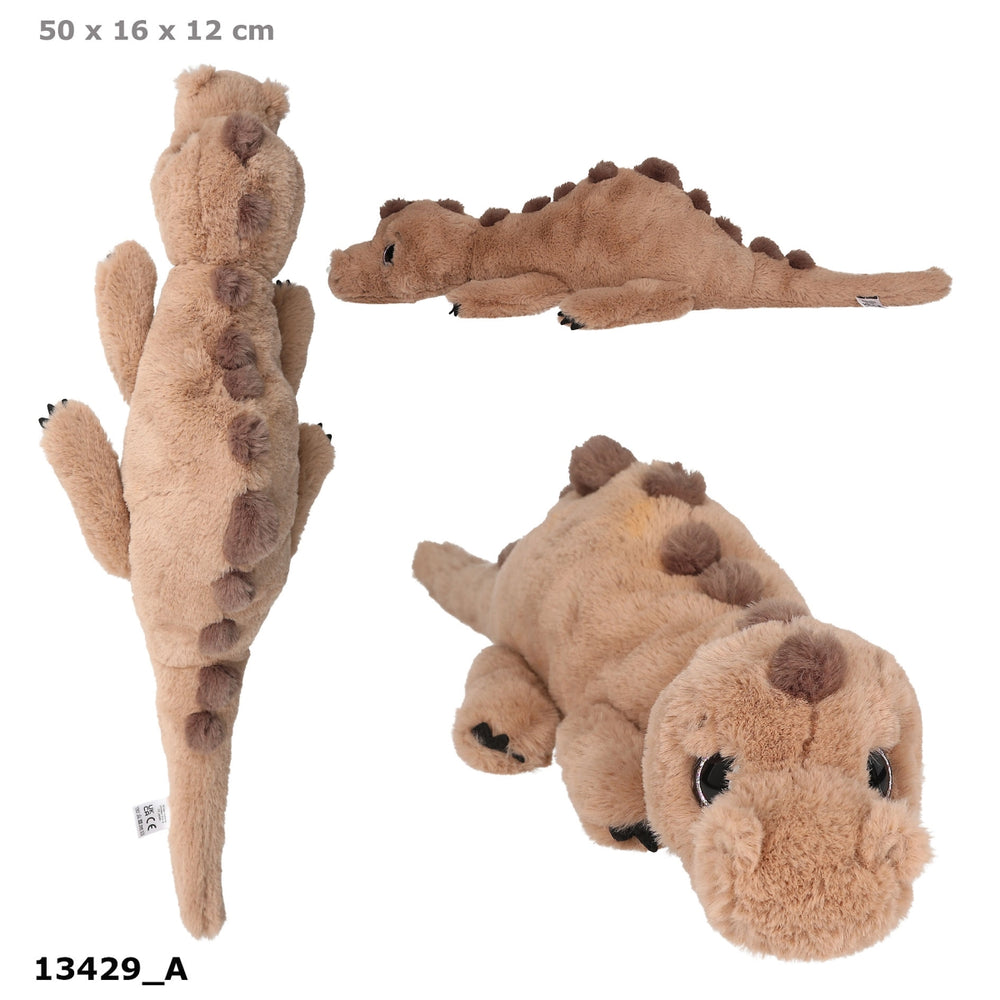 Dino World peluche dinosaurio marrón 50 cm