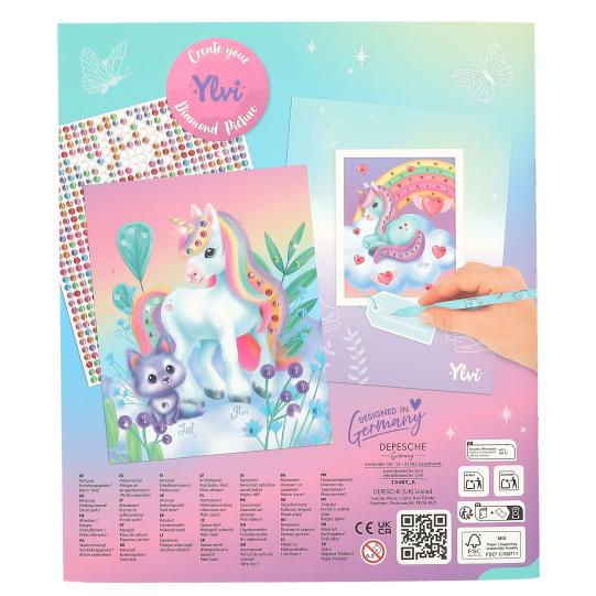 Ylvi crea tu libro de pegatinas de diamantes