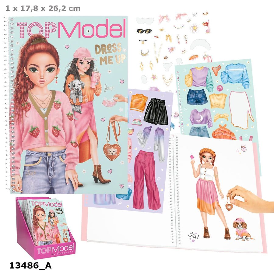 TOPModel cuaderno Dress Me Up grande