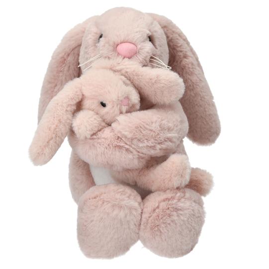 Princess Mimi conejito de peluche Nelly con bebé