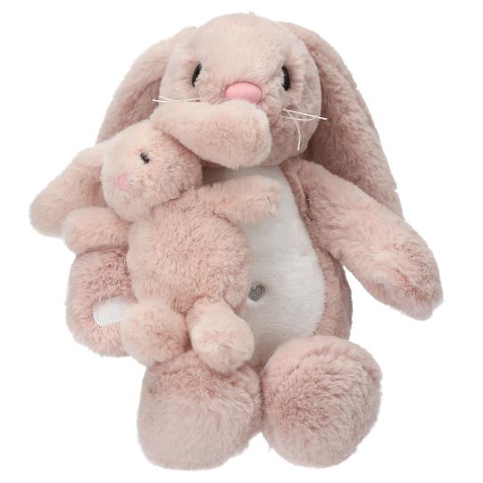 Princess Mimi conejito de peluche Nelly con bebé