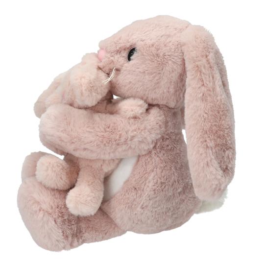 Princess Mimi conejito de peluche Nelly con bebé