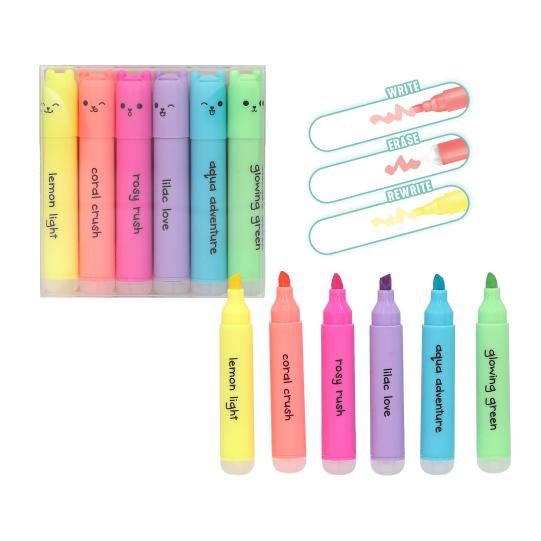 PENfection set de mini subrayadores borrables