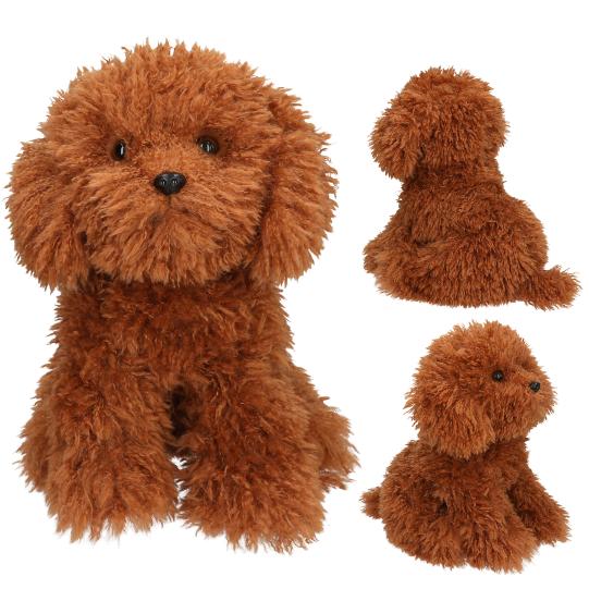 TOPModel perro de peluche Teddy marrón 30 cm