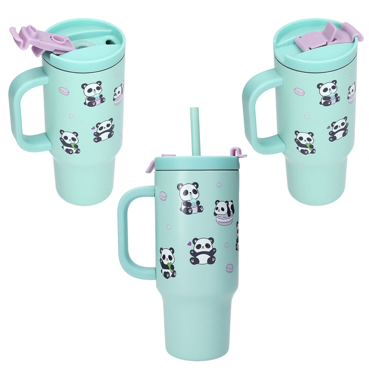 PENfection To Go vaso con pajita PANDA