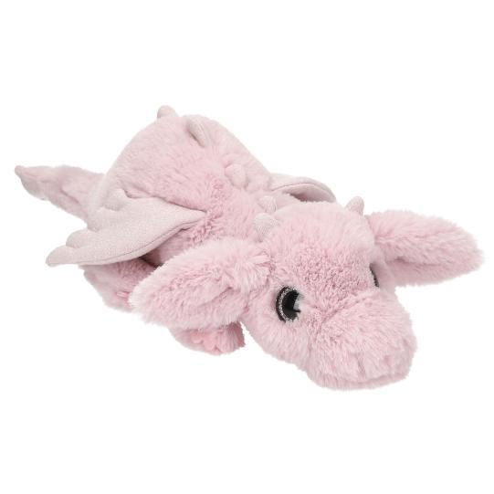 SNUKIS dragón de peluche rosa