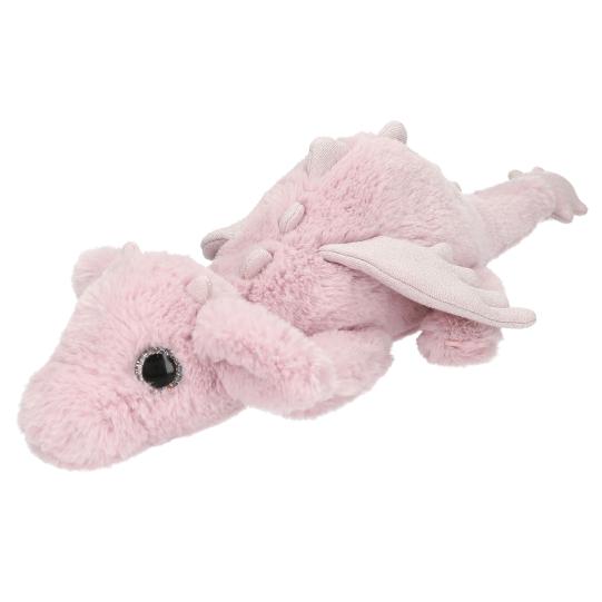 SNUKIS dragón de peluche rosa