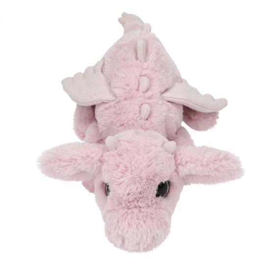 SNUKIS dragón de peluche rosa