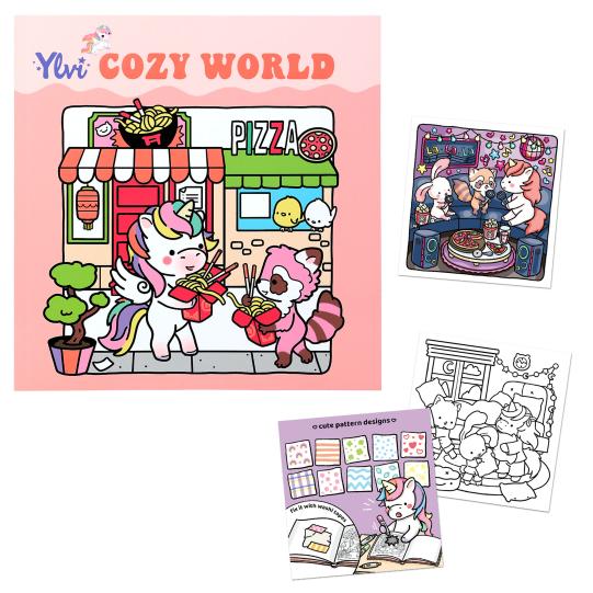 Ylvi COZY World libro para colorear