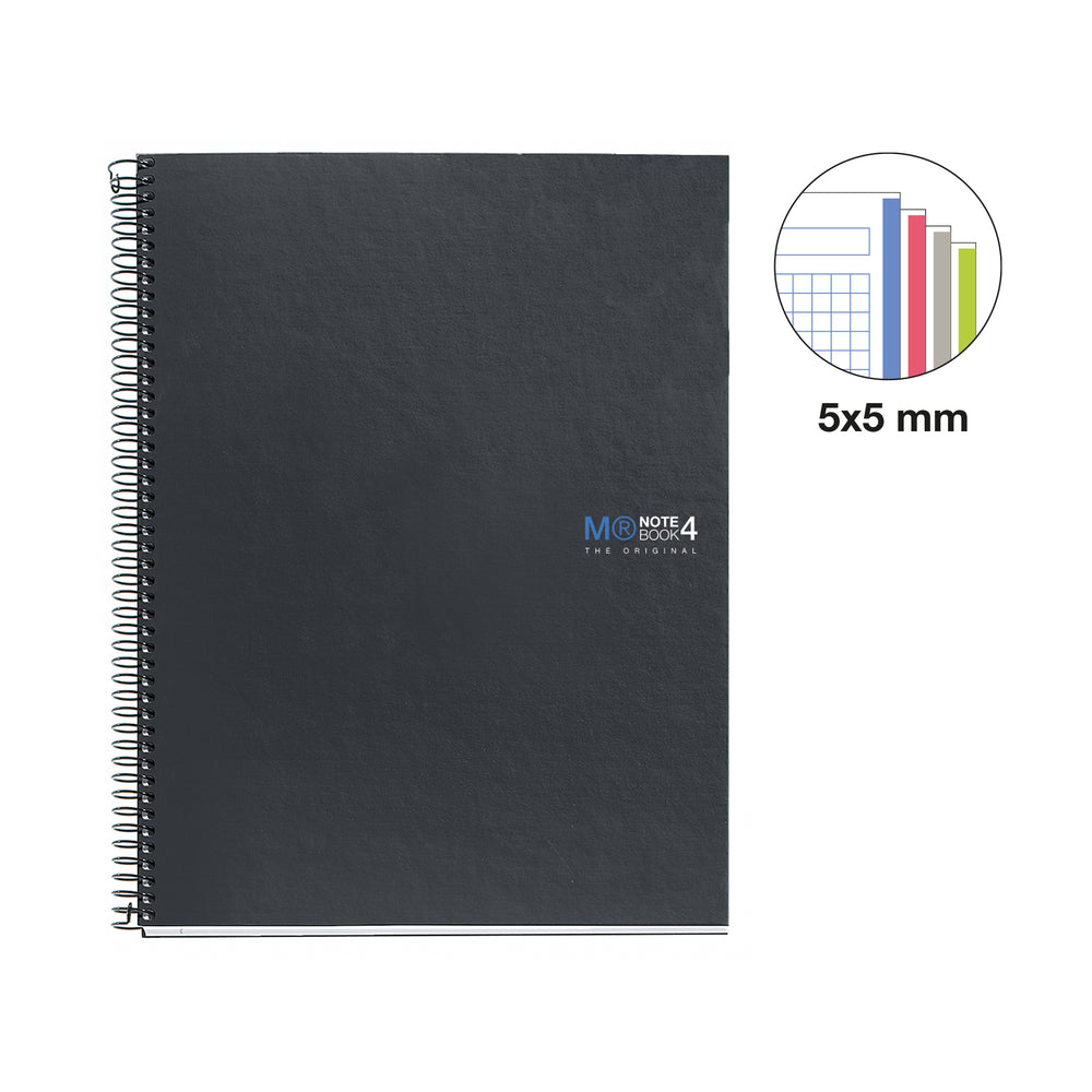 Cuaderno NB4 A4 160 CLA Grafito