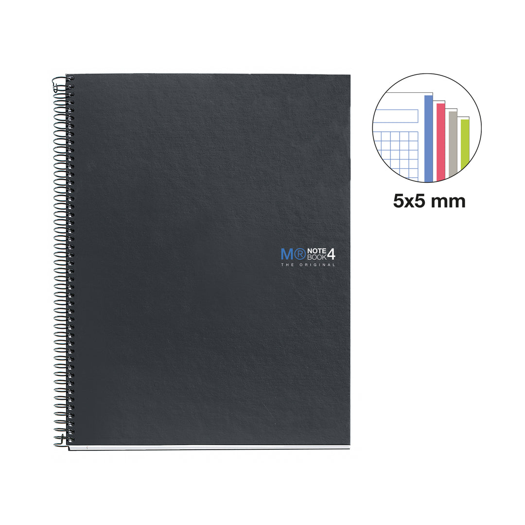 Cuaderno NB4 A4 160 CLA Grafito