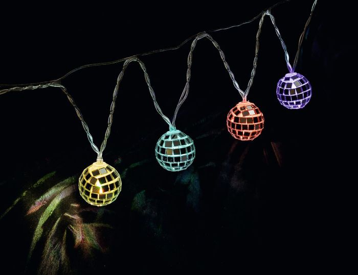 Guirnalda de Luces Bolas de Disco